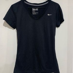Nike Sport T- shirt in the color Black